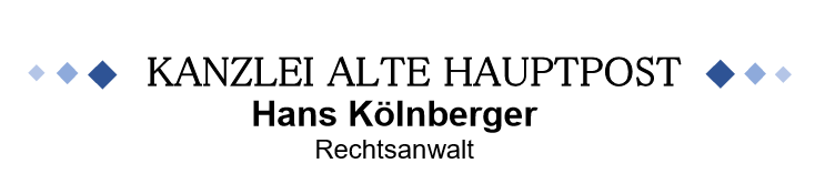 Rechtsanwalt Hans Kölnberger, Straubing