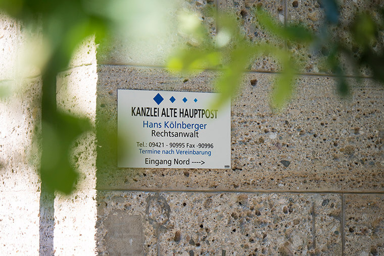 Rechtsanwaltskanzlei in Straubing